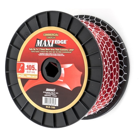 Arnold Arnold Maxi Edge Commercial Grade .105 in. D X 665 ft. L Trimmer Line WLM-3105